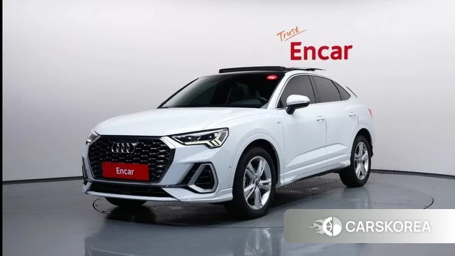 Audi Q3 (F3) 2022 Белый из Кореи