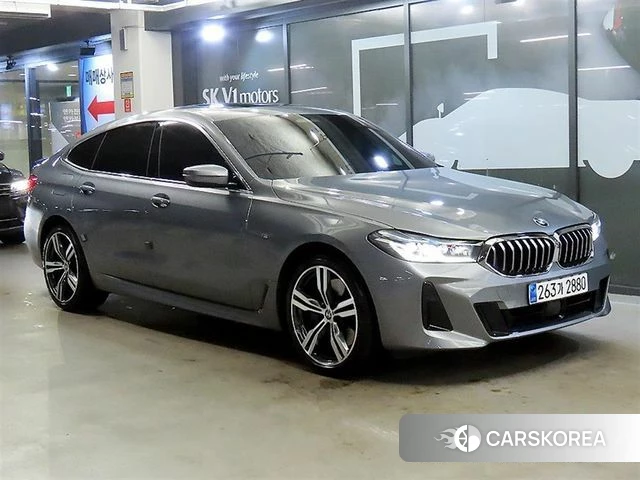 BMW 6 Series GT (G32) 2023 Серебристо-серый из Кореи