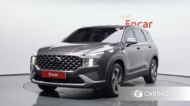 Hyundai The New Santa Fe 2021 Серый из Кореи