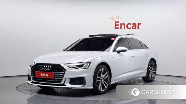 Audi A6 (C8) 2021 Белый из Кореи