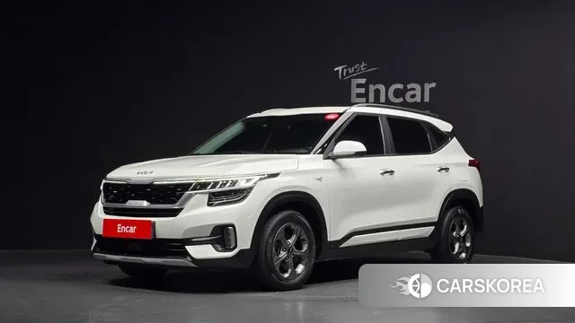 Kia Seltos 2022 Белый из Кореи