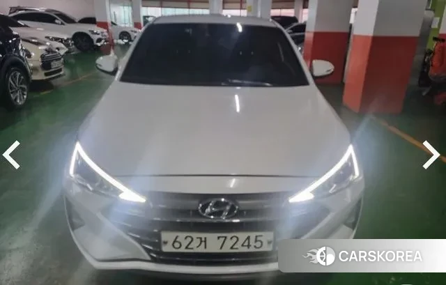 Hyundai The New Avante AD 2019 Белый из Кореи