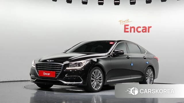 Genesis G80 2018 Черный из Кореи