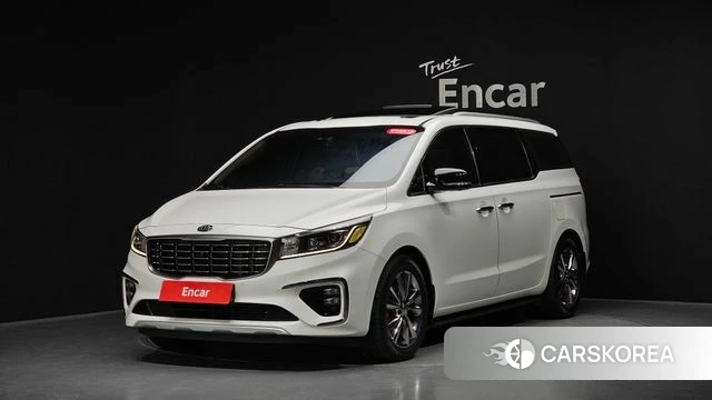 Kia The New Carnival 2018 Белый из Кореи