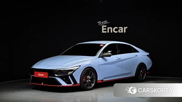 Hyundai The New Avante (CN7) 2026 Синий из Кореи