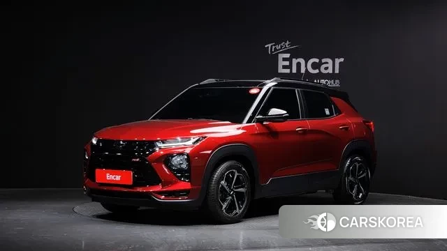 Chevrolet (GM Daewoo) Trailblazer 2022 Красный из Кореи