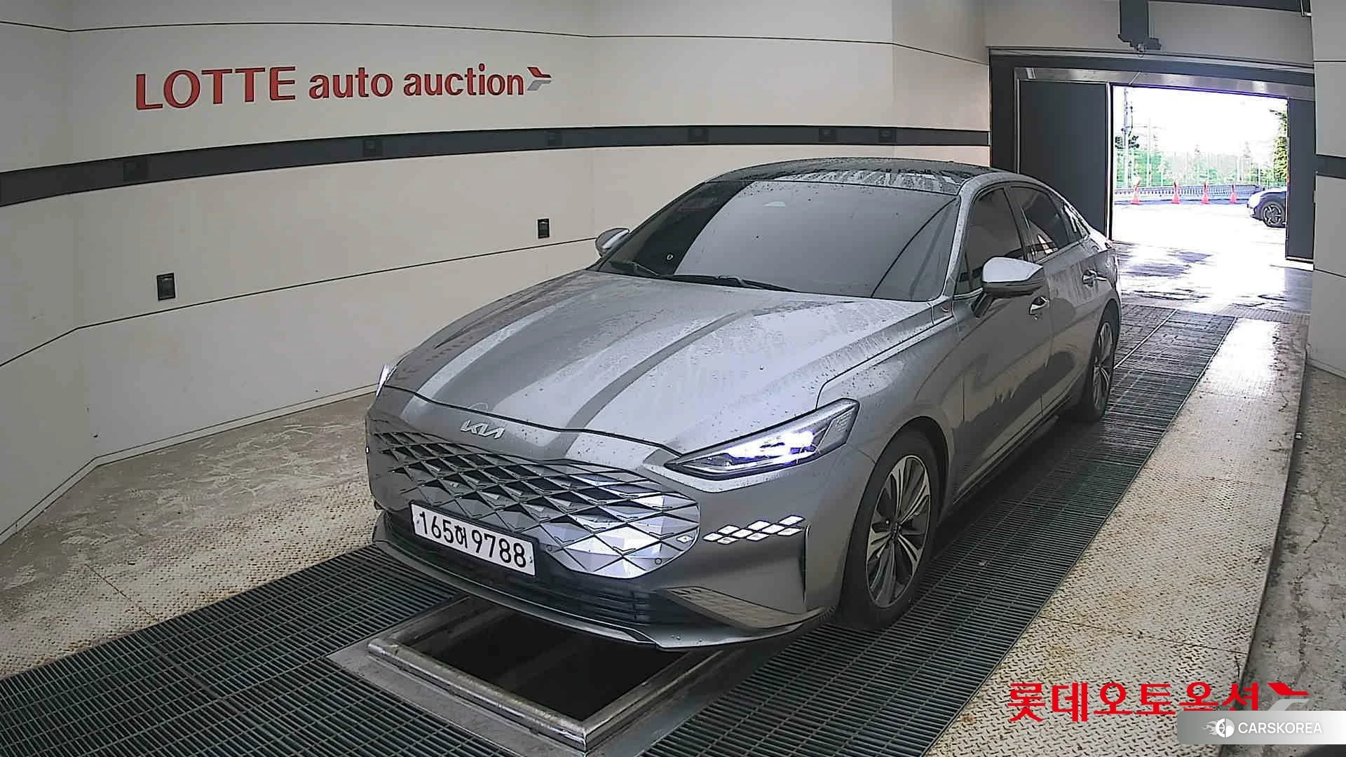Kia K8 Hybrid 2022 Steelgray из Кореи