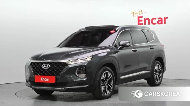 Hyundai Santa Fe TM 2018 Серый из Кореи