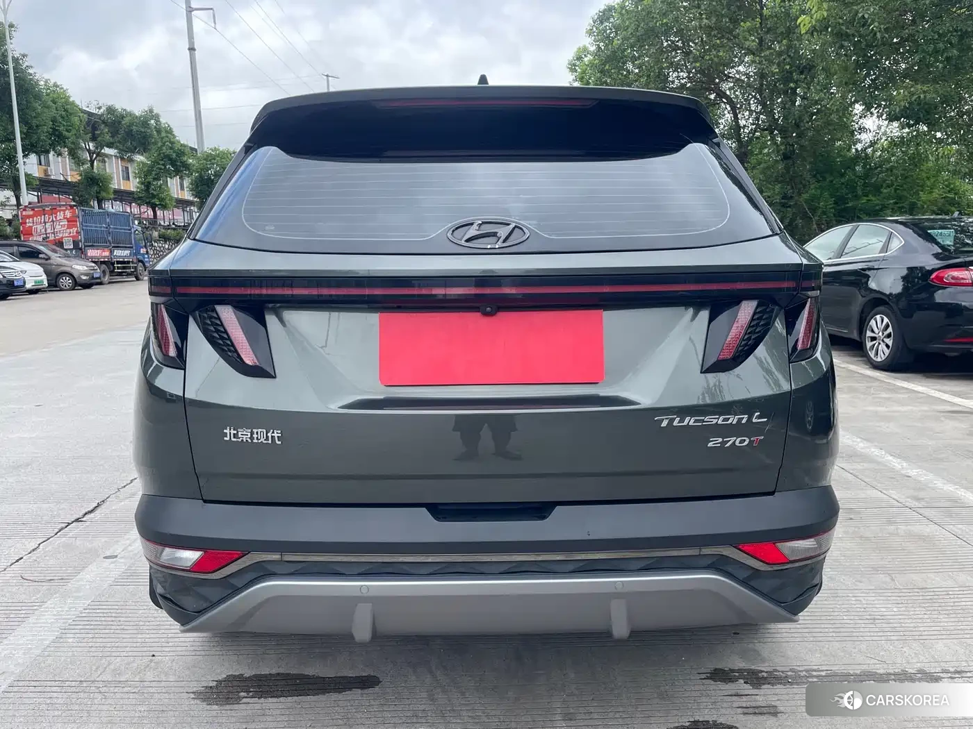 Hyundai Tucson 2024 Silver/gray из Китая