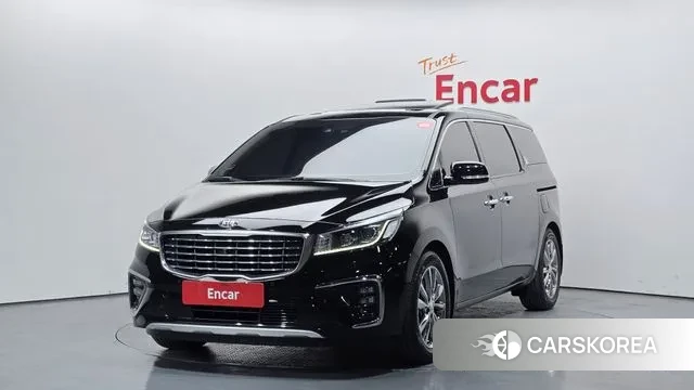 Kia The New Carnival 2018 Черный из Кореи