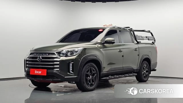 Ssangyong The New Rexton Sports Cannes 2022 Темно-зеленый из Кореи