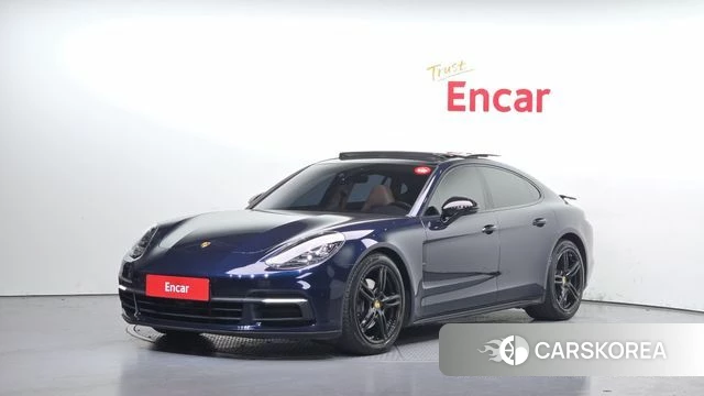 Porsche Panamera (971) 2018 Синий из Кореи