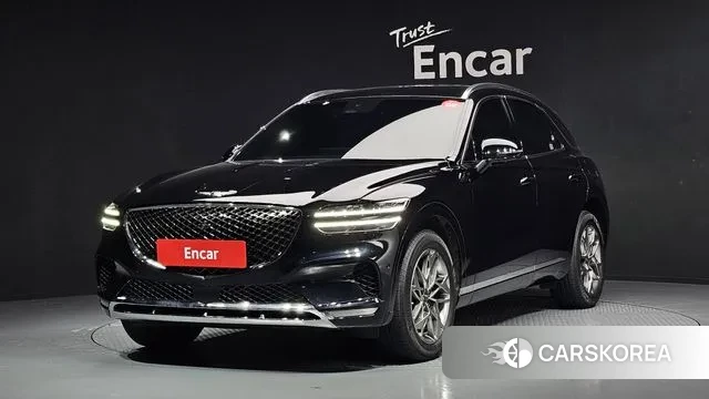 Genesis GV70 2021 Черный из Кореи