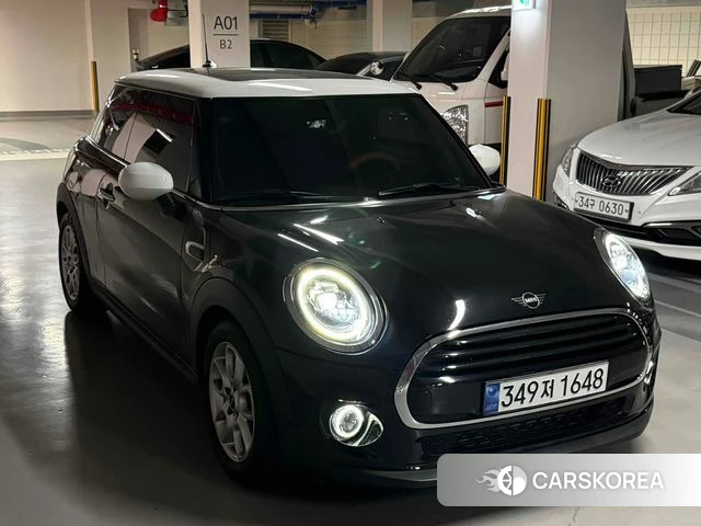 Mini Cooper 2021 Черный из Кореи