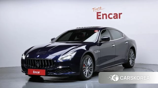 Maserati Quattroporte 2019 Синий из Кореи