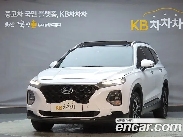 Hyundai Santa Fe TM 2018 Белый из Кореи