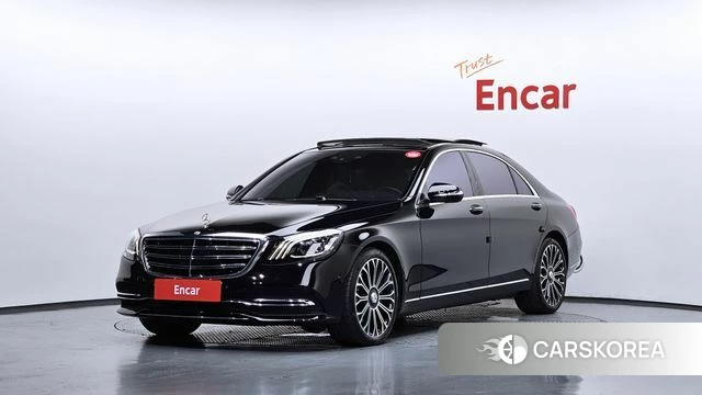 Mercedes-Benz S-Class W222 2019 Черный из Кореи