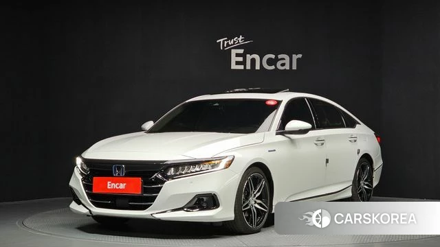 Honda Accord 10th Generation 2021 Белый из Кореи