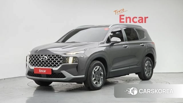 Hyundai The New Santa Fe 2021 Серый из Кореи