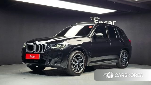 BMW X3 (G01) 2023 Черный из Кореи