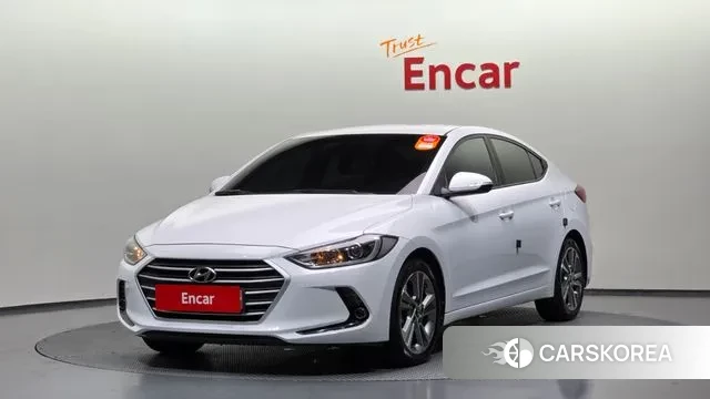 Hyundai Avante AD 2018 Белый из Кореи