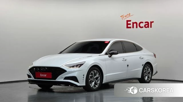 Hyundai Sonata (DN8) 2022 Белый из Кореи