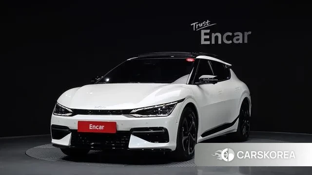 Kia EV6 2022 Белый из Кореи