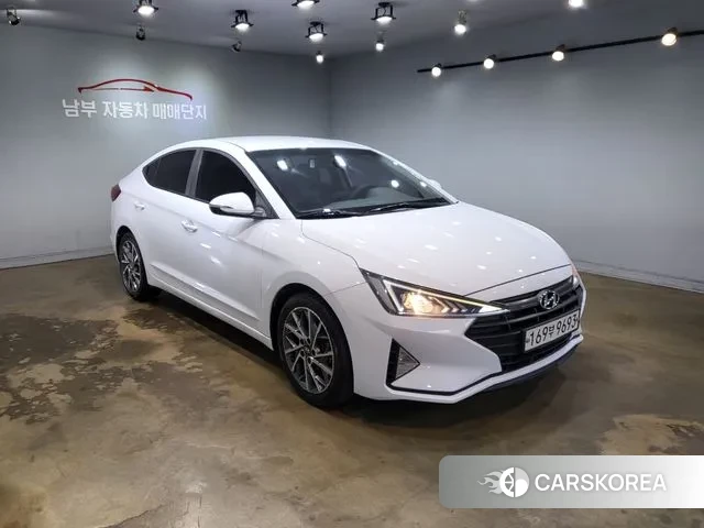 Hyundai The New Avante AD 2019 Белый из Кореи