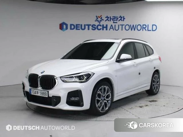 BMW X1 (F48) 2022 Белый из Кореи
