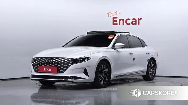 Hyundai The New Grandeur IG Hybrid 2020 Белый из Кореи