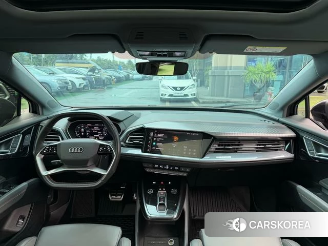 Audi Q4 e-tron 2024 Синий из Китая