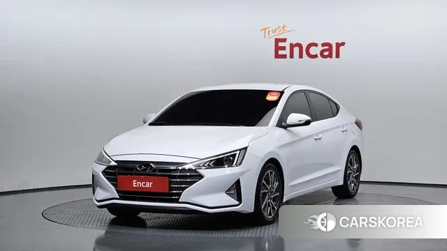 Hyundai The New Avante AD 2019 Белый из Кореи