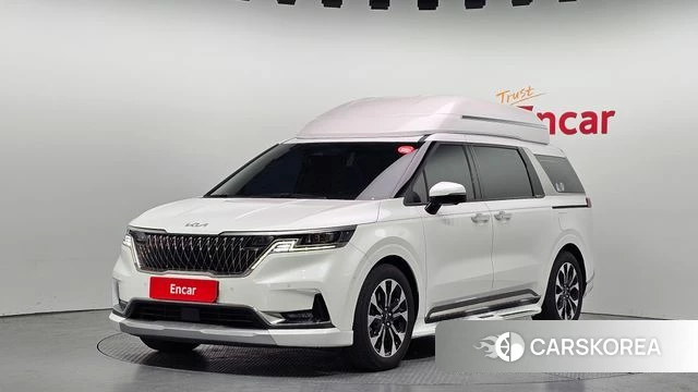 Kia Carnival 4th generation 2021 Белый из Кореи