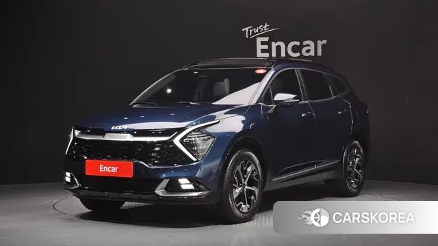 Kia Sportage 5th Generation Hybrid 2022 Синий из Кореи