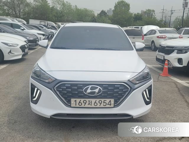 Hyundai The New Ionic Hybrid 2019 Белый из Кореи