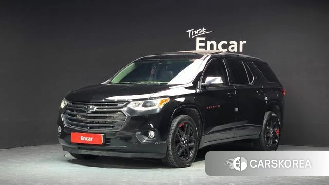 Chevrolet (GM Daewoo) Traverse 2021 Черный из Кореи