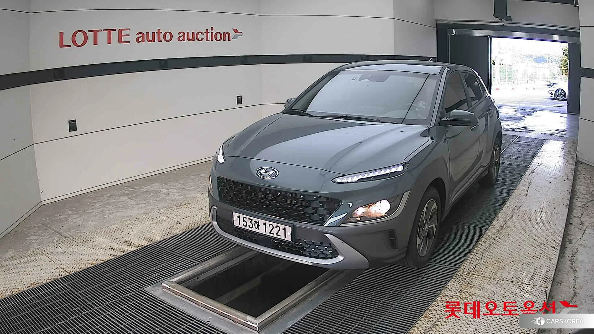 Hyundai Kona Hybrid 2021 Jungle Green Pearl из Кореи