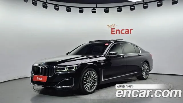 BMW 7 Series (G11) 2020 Черный из Кореи