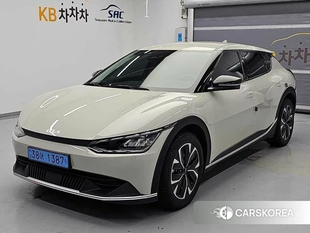 Kia EV6 2021 Жемчужный цвет из Кореи