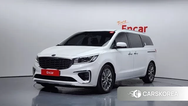 Kia The New Carnival 2019 Белый из Кореи
