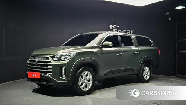 Ssangyong The New Rexton Sports Cannes 2021 Зеленый из Кореи