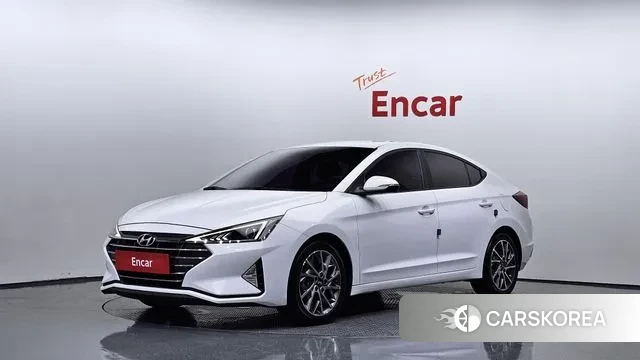 Hyundai The New Avante AD 2019 Белый из Кореи
