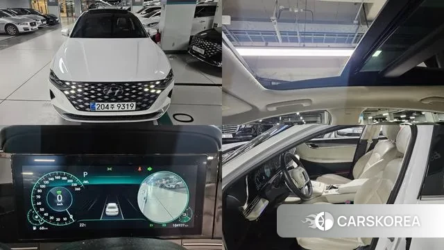 Hyundai The New Grandeur IG Hybrid 2022 Белый из Кореи