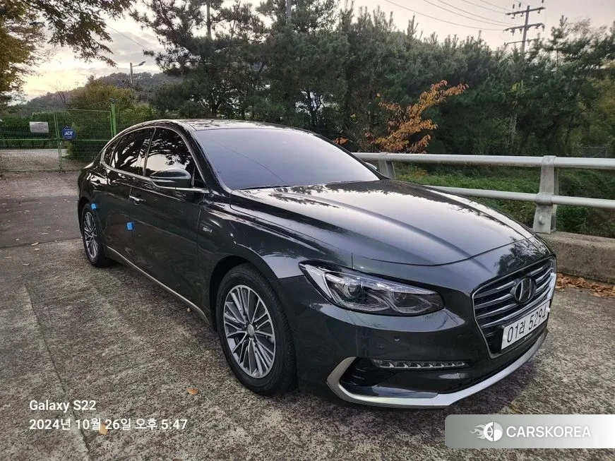 Hyundai Grandeur IG Hybrid 2019 Серый из Кореи