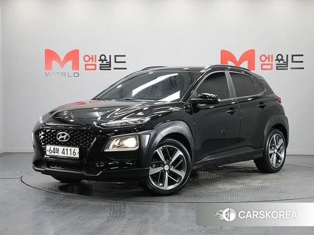 Hyundai Kona 2018 Черный из Кореи