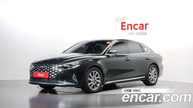 Hyundai The New Grandeur IG Hybrid 2020 Черный из Кореи