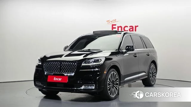 Lincoln Aviator 2nd generation 2021 Черный из Кореи