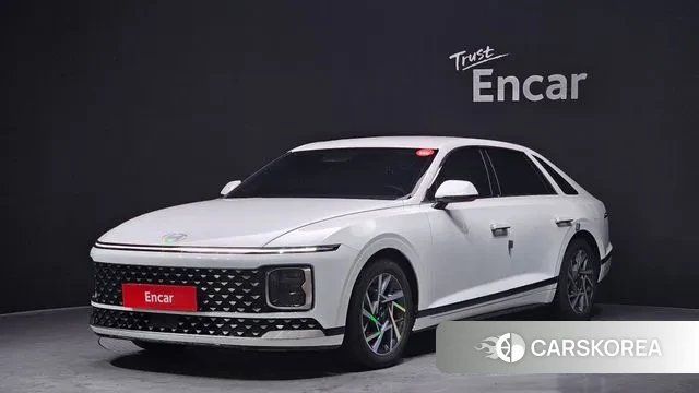 Hyundai Grandeur (GN7) 2023 Белый из Кореи