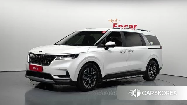 Kia Carnival 4th generation 2021 Белый из Кореи