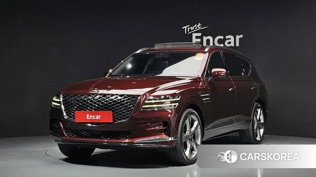 Genesis GV80 2020 Красный из Кореи